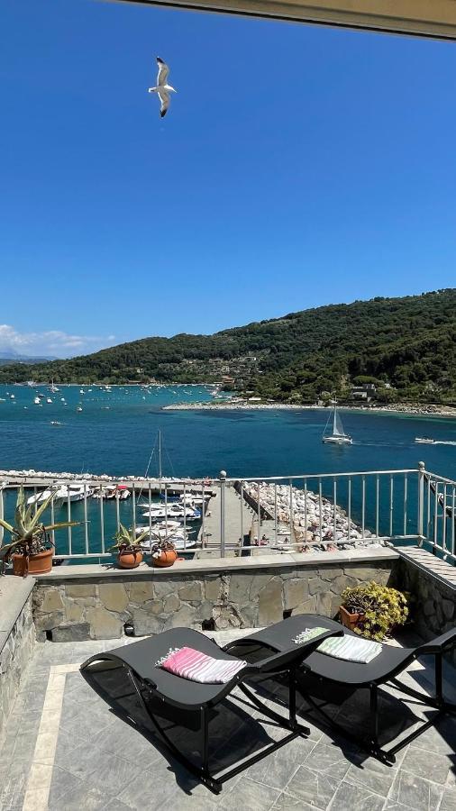 Seafront Rooftop Flat W/ Terrace Porto Venere Eksteriør bilde